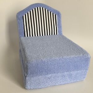 American Girl Doll Purple Lounge Seat Folding Chair Bed 2019 Plush Foam